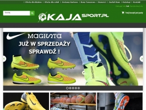 Hurtownia sportowa KajaSport - odzież oraz sprzęt sportowy.